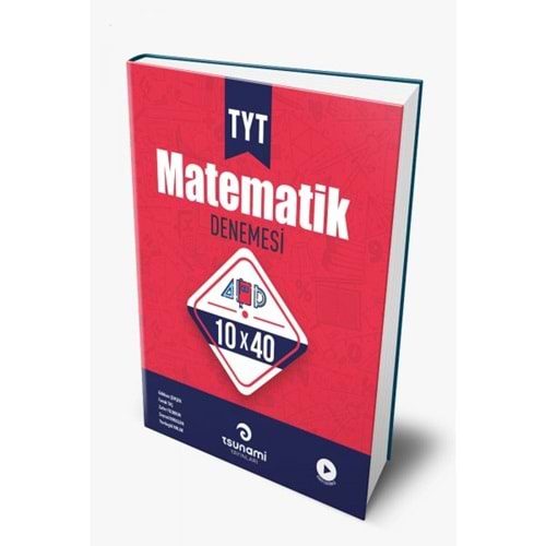 Tsunami Yayınları Tyt Matematik Denemesi 10x40