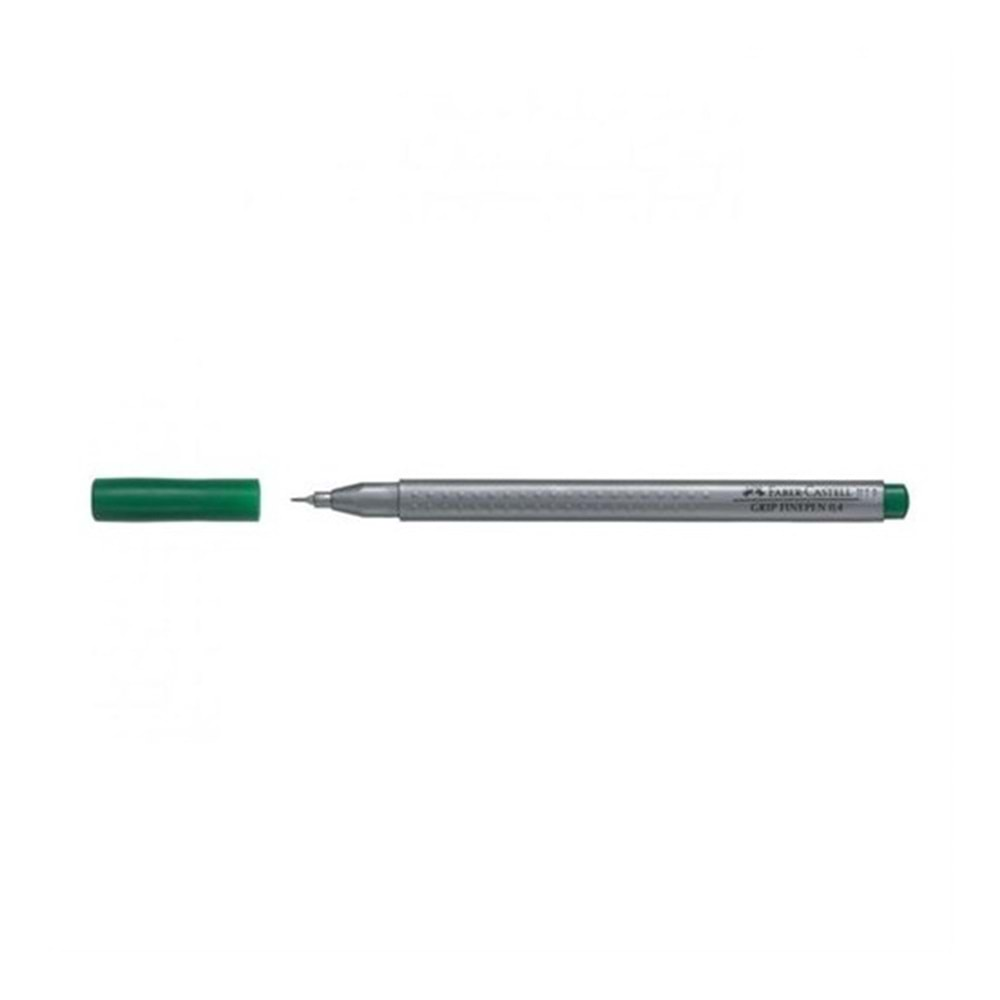 Faber-Castell Grip Finepen 0,4 Mm Yeşil Tekli