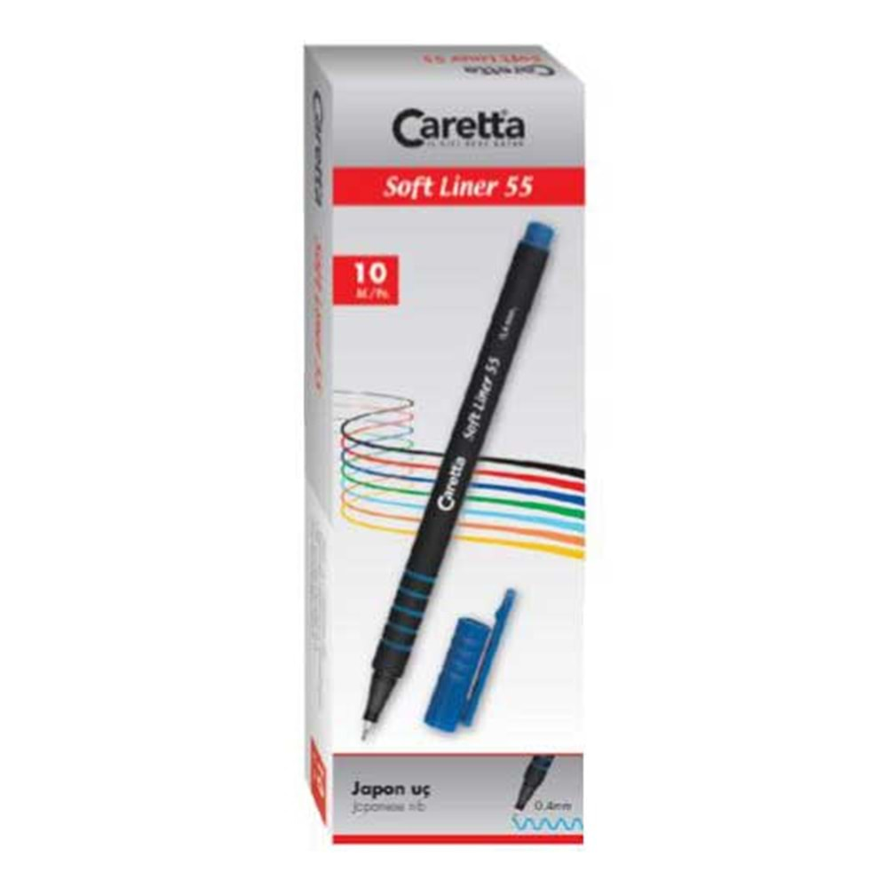 Caretta Japon Uçlu Soft Liner 0.4mm Yeşil