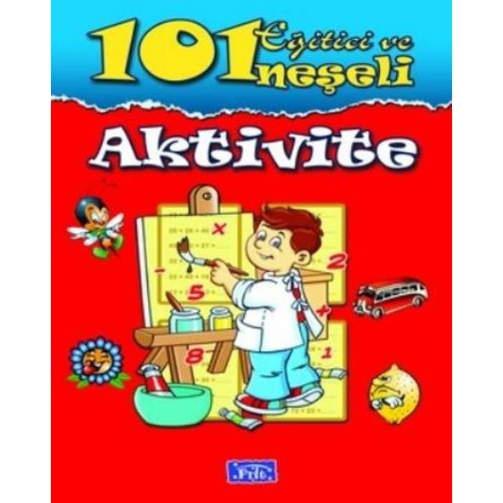 101 Eğitici ve Neşeli Aktivite Kırmızı