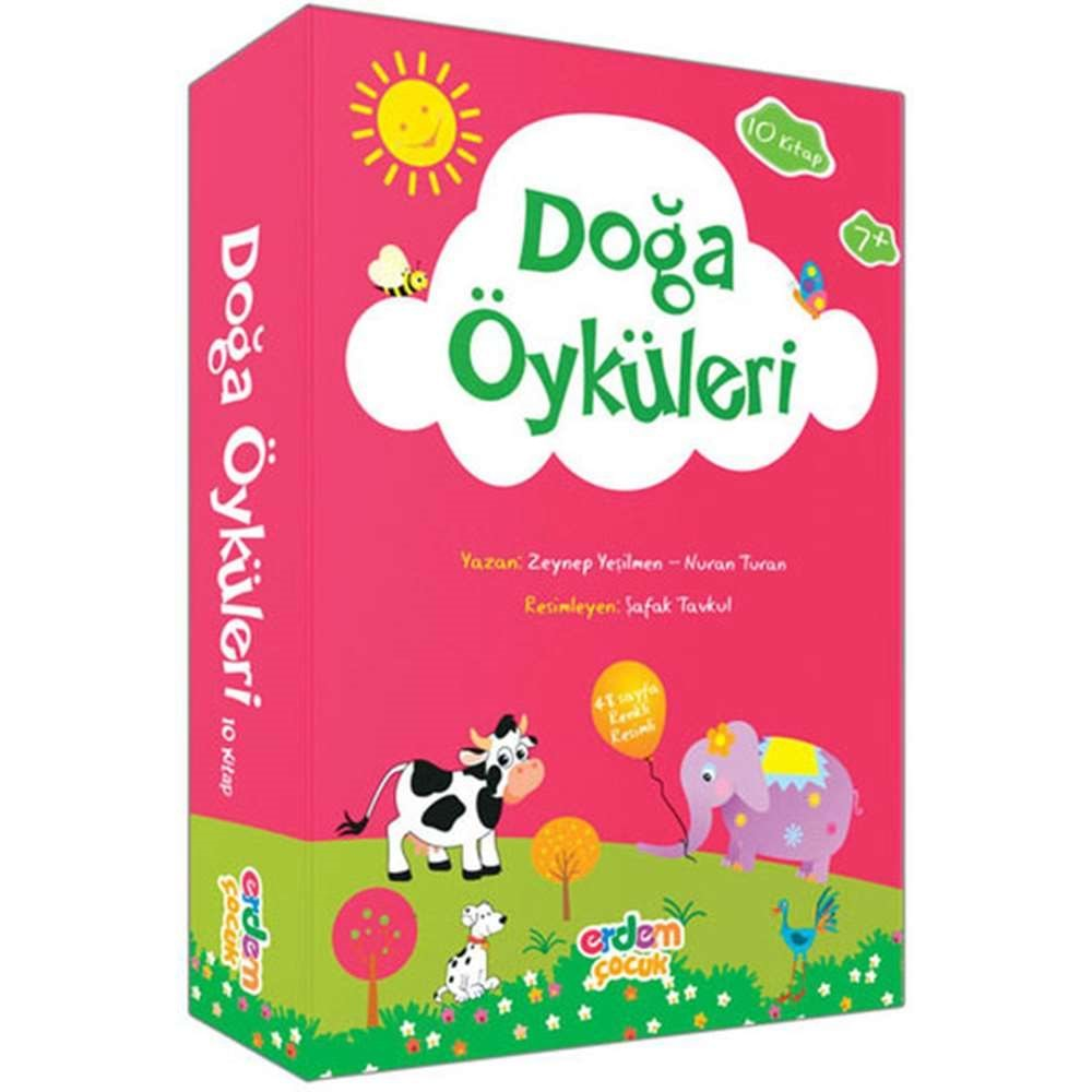 Doğa Öyküleri (10 Kitap Takım) - Nuran Turan - Erdem Çocuk