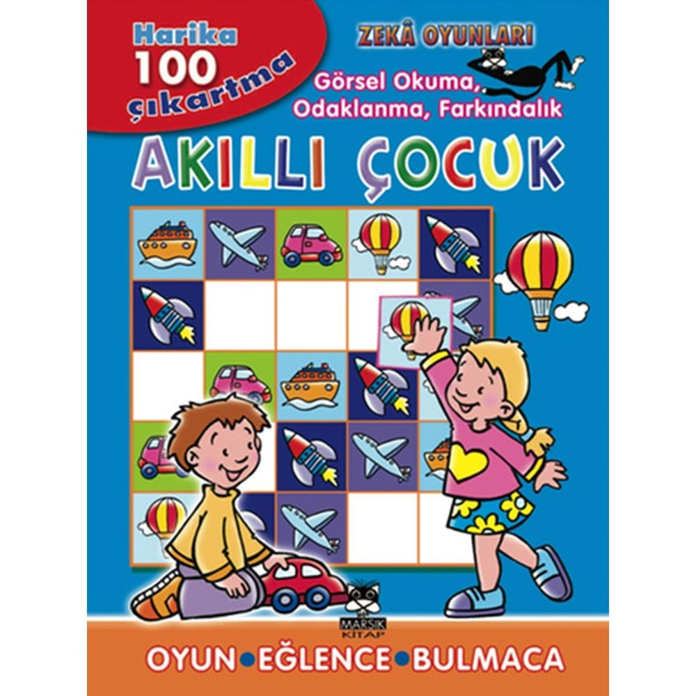 Akıllı çocuk Kırmızı Kitap Görsel Okuma,