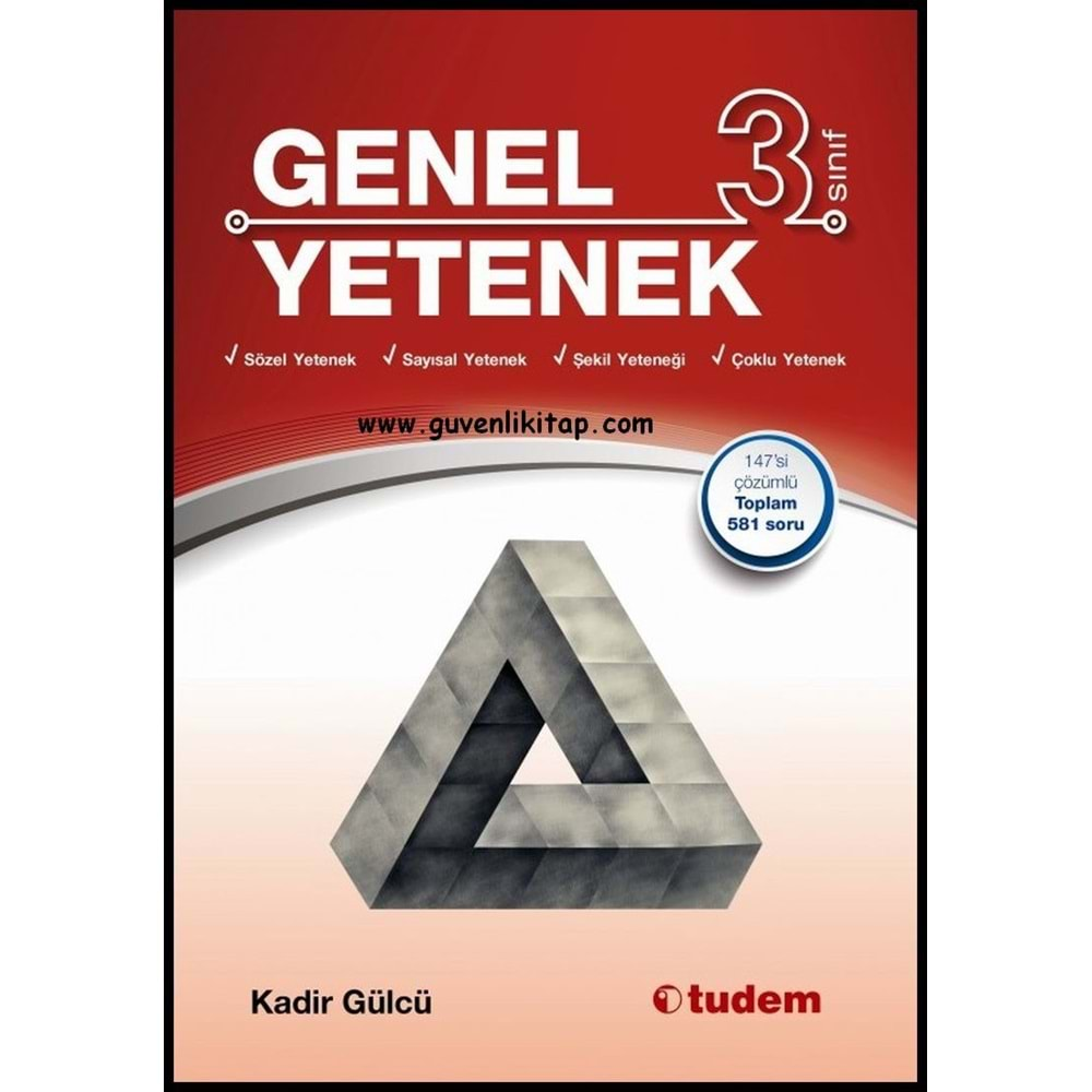 3. Sınıf Genel Yetenek Kitabı