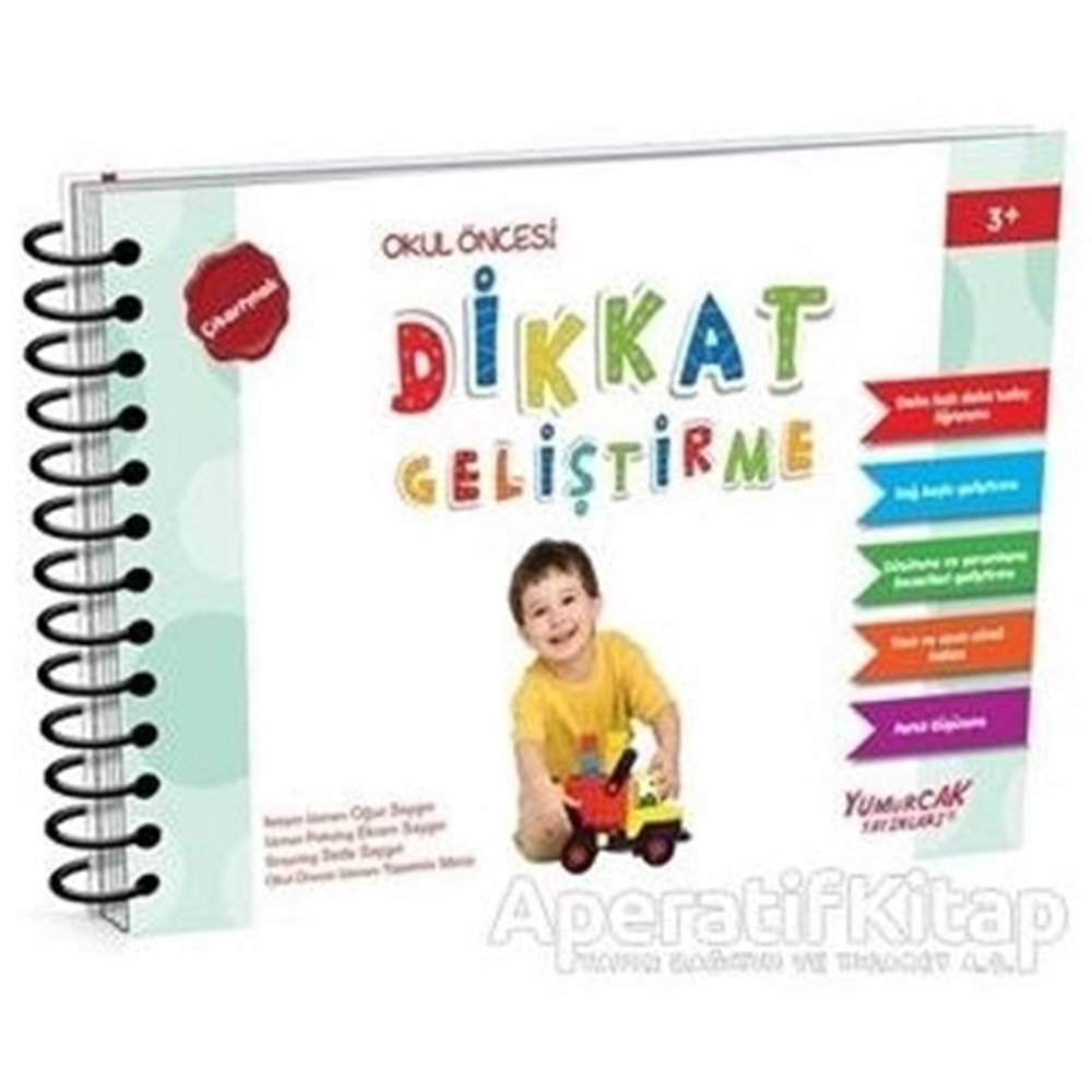 Dikkat Geliştirme - Okul Öncesi (3 Yaş)