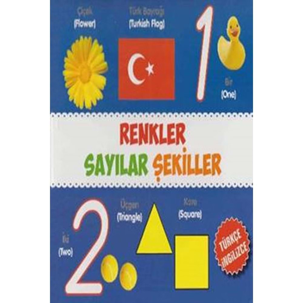 Renkler Sayılar Şekiller Türkçe İngilizce