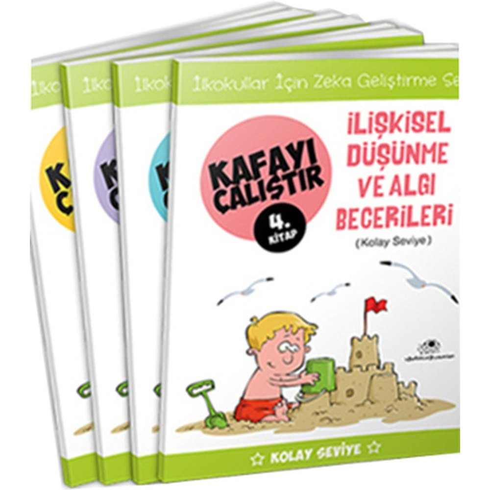 Kafayı Çalıştır Seti Kolay Seviye 4 Kitap Takım