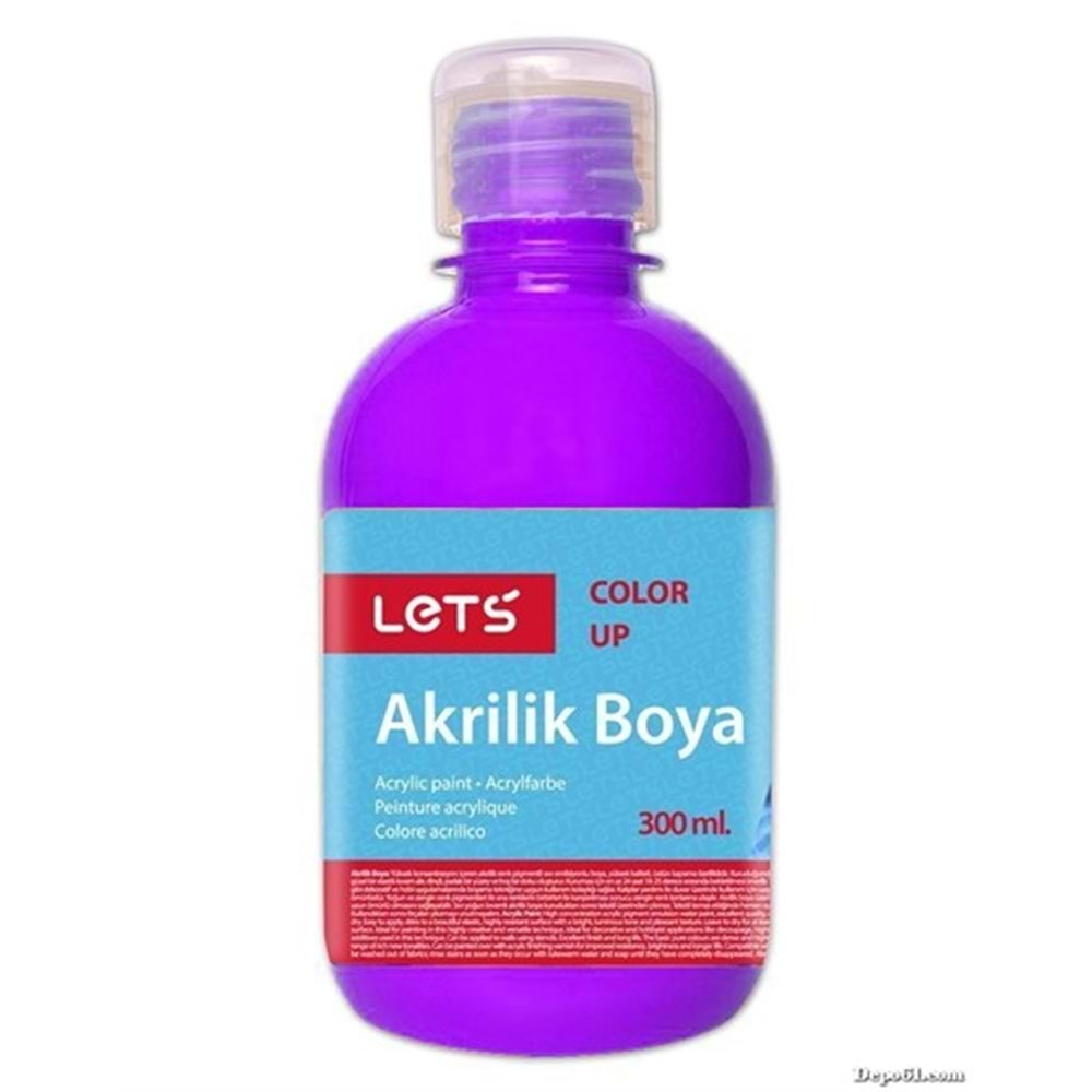 Lets Akrilik Boya 300Ml Mor