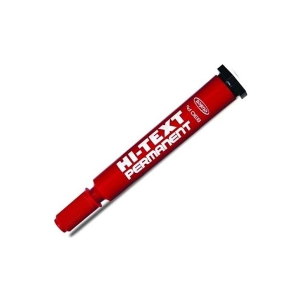 Hı-Text Permanent Koli Kalemi Kırmızı 830PB