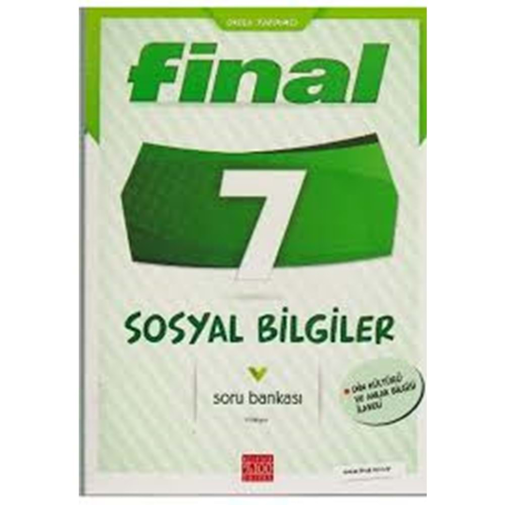 FİNAL 7. Sınıf Sosyal Bilgiler Soru Bankası