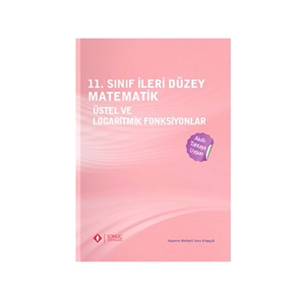 11. Sınıf İleri Düzey Matematik Üstel ve Logaritmik Fonksiyonlar