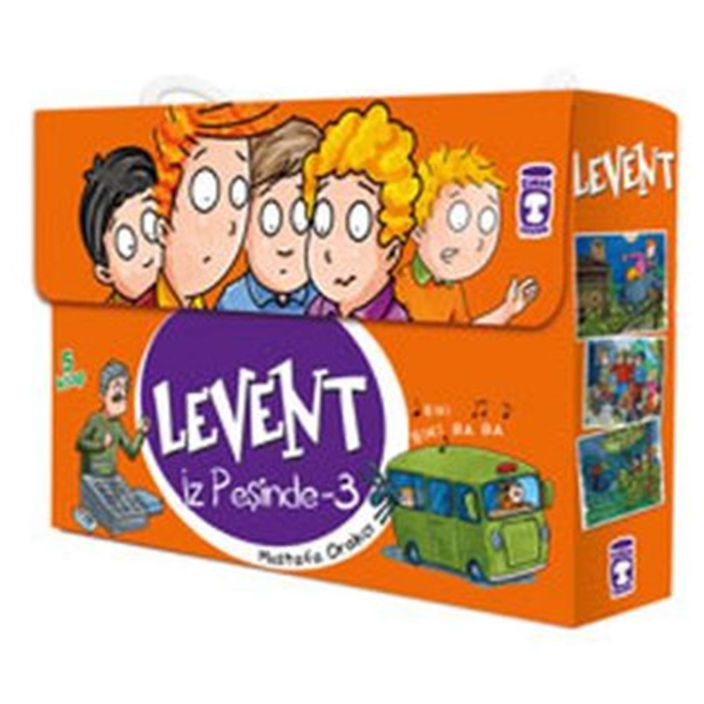 Levent İz Peşinde 03 Set 5 Kitap Takım