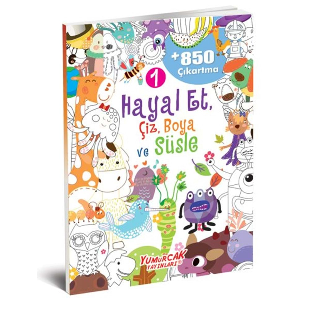 Hayal Et, Çiz, Boya ve Süsle 1