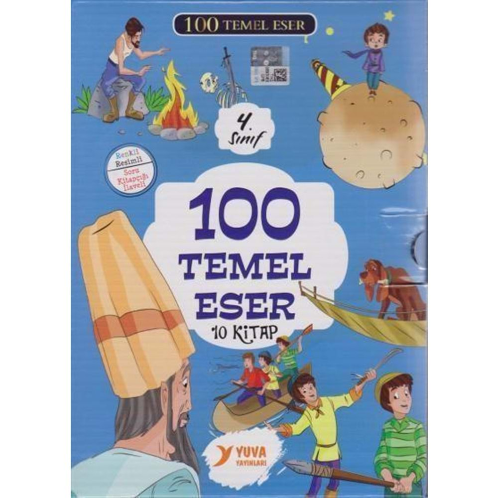 100 Temel Eser 4. Sınıf (10 Kitap Takım