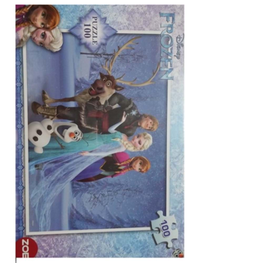 Ks Games Disney Frozen 100 Parça Jigsaw Puzzle