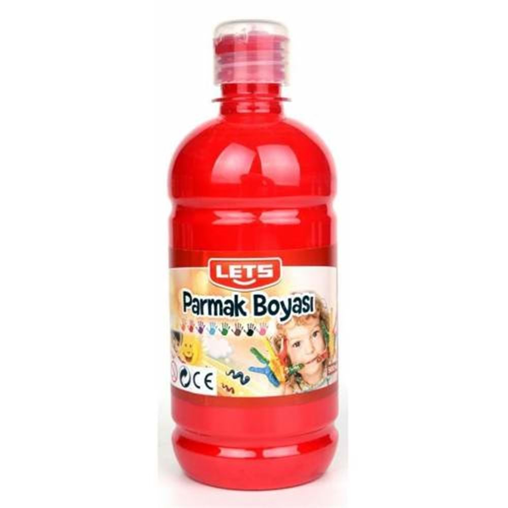 Lets Parmak Boyası 500 ml L-5004 Kırmızı