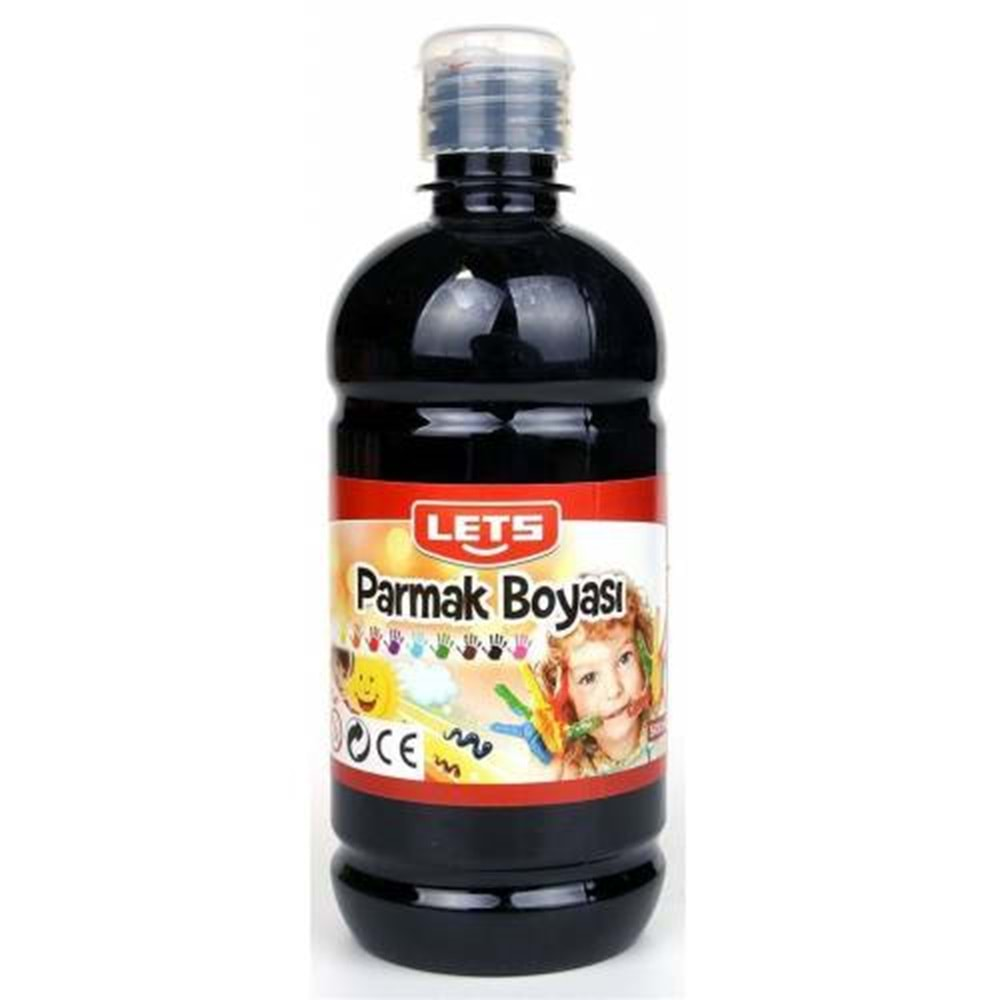 Lets Parmak Boyası 500 ml L-5009 Siyah