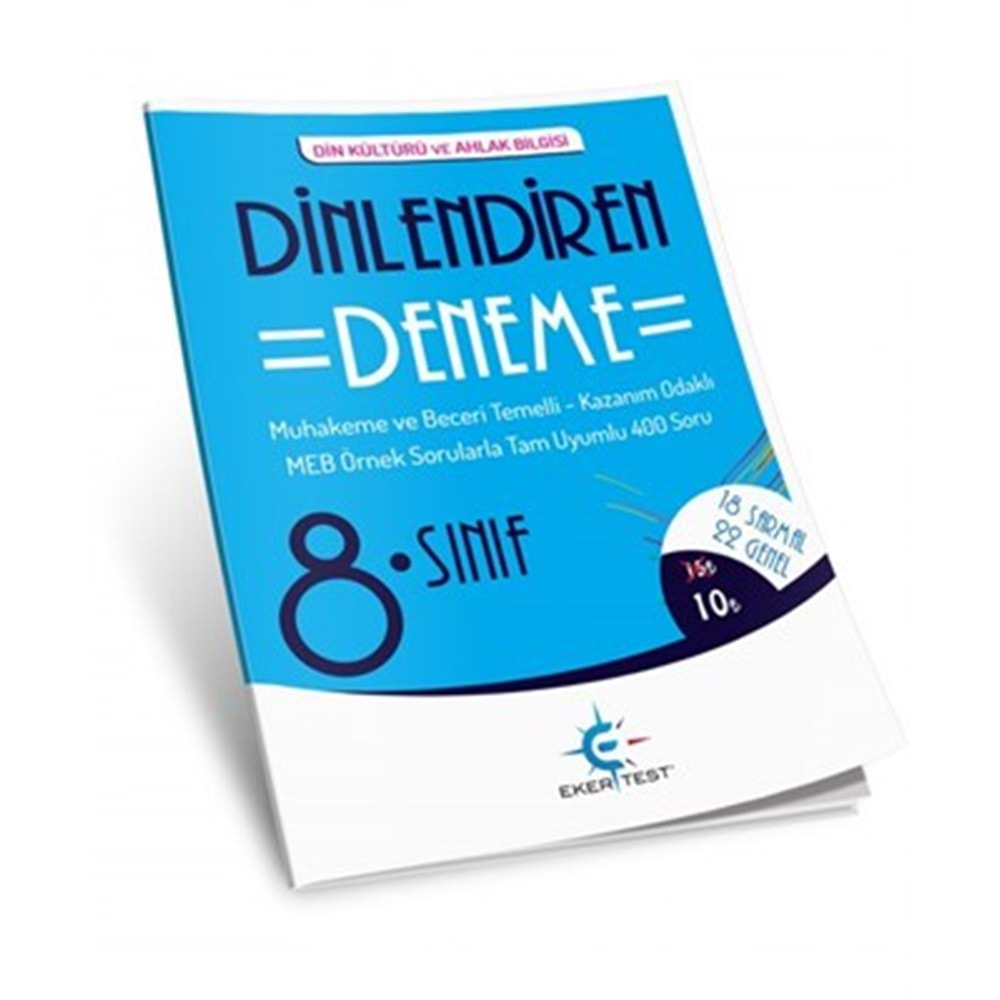 Eker 8. Sınıf LGS Dinlendiren 40 Deneme