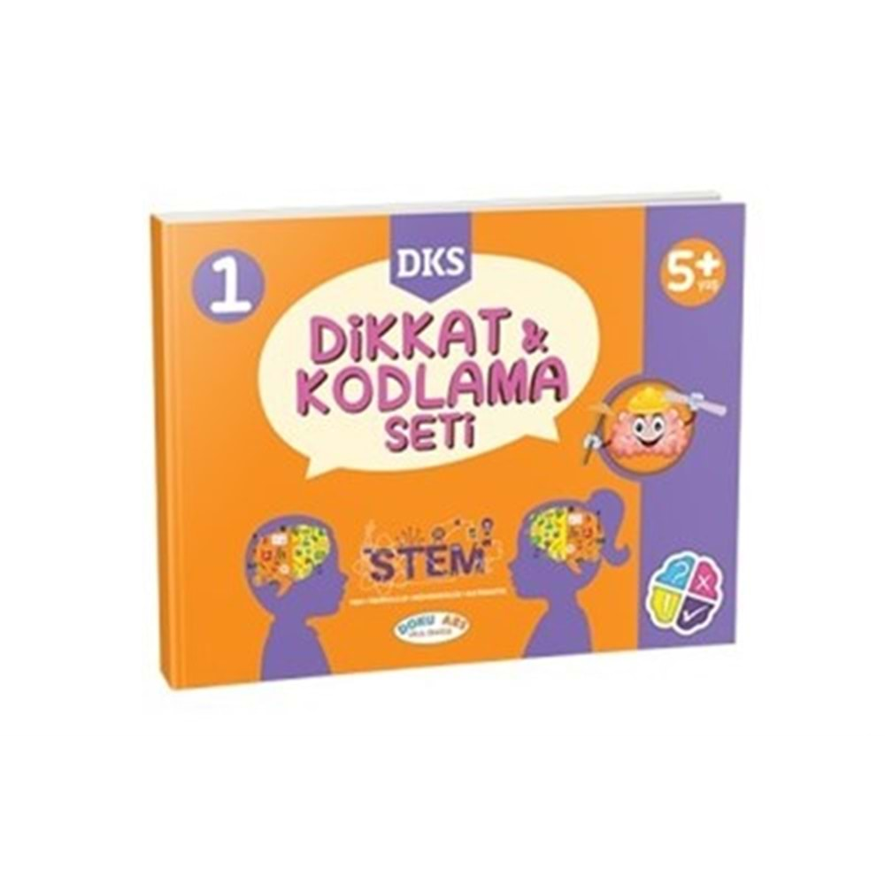 Dikkat Kodlama Seti 5+ Doku Aes Yayınları