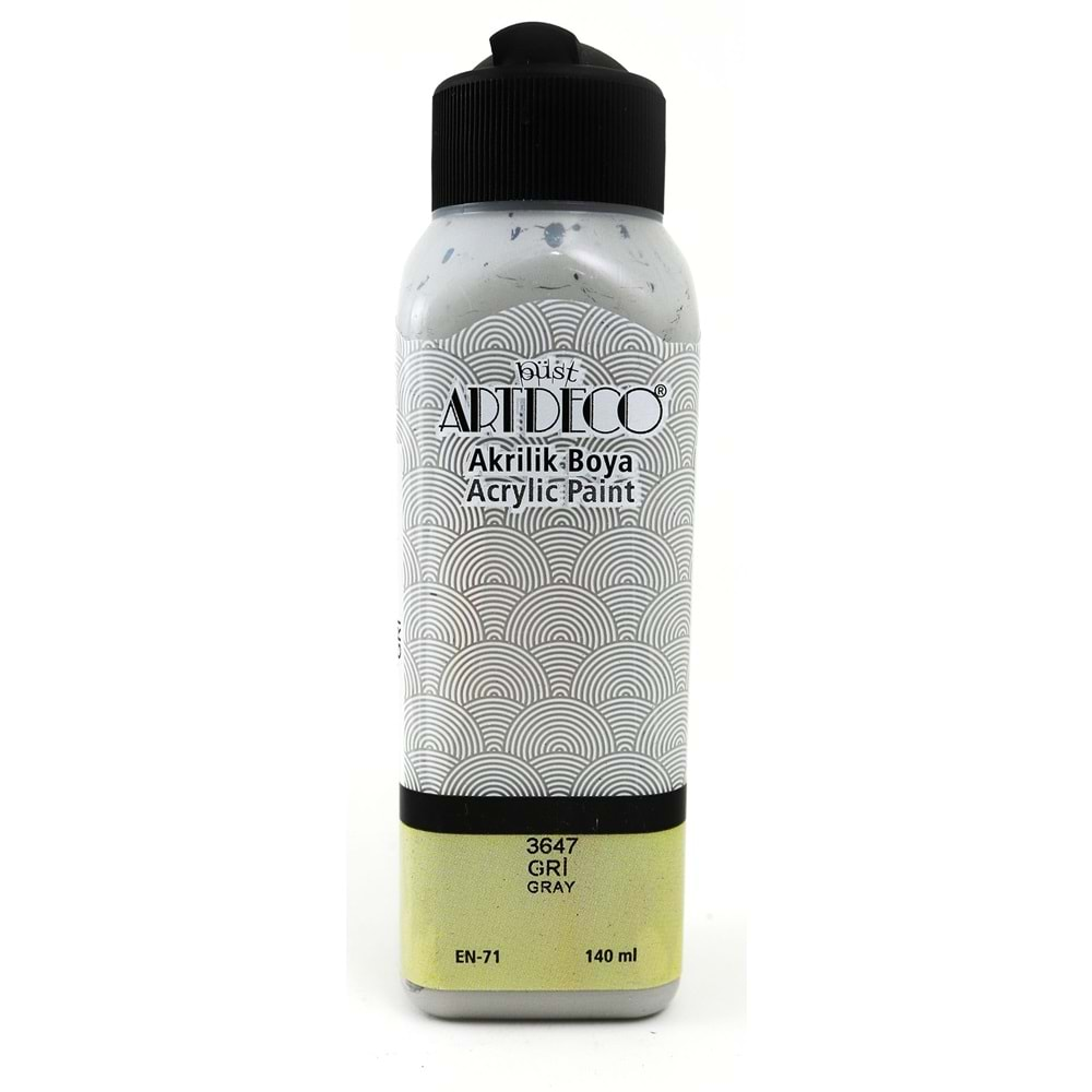 Artdeco Akrilik Boya 140 Ml. Gri 070r-3647