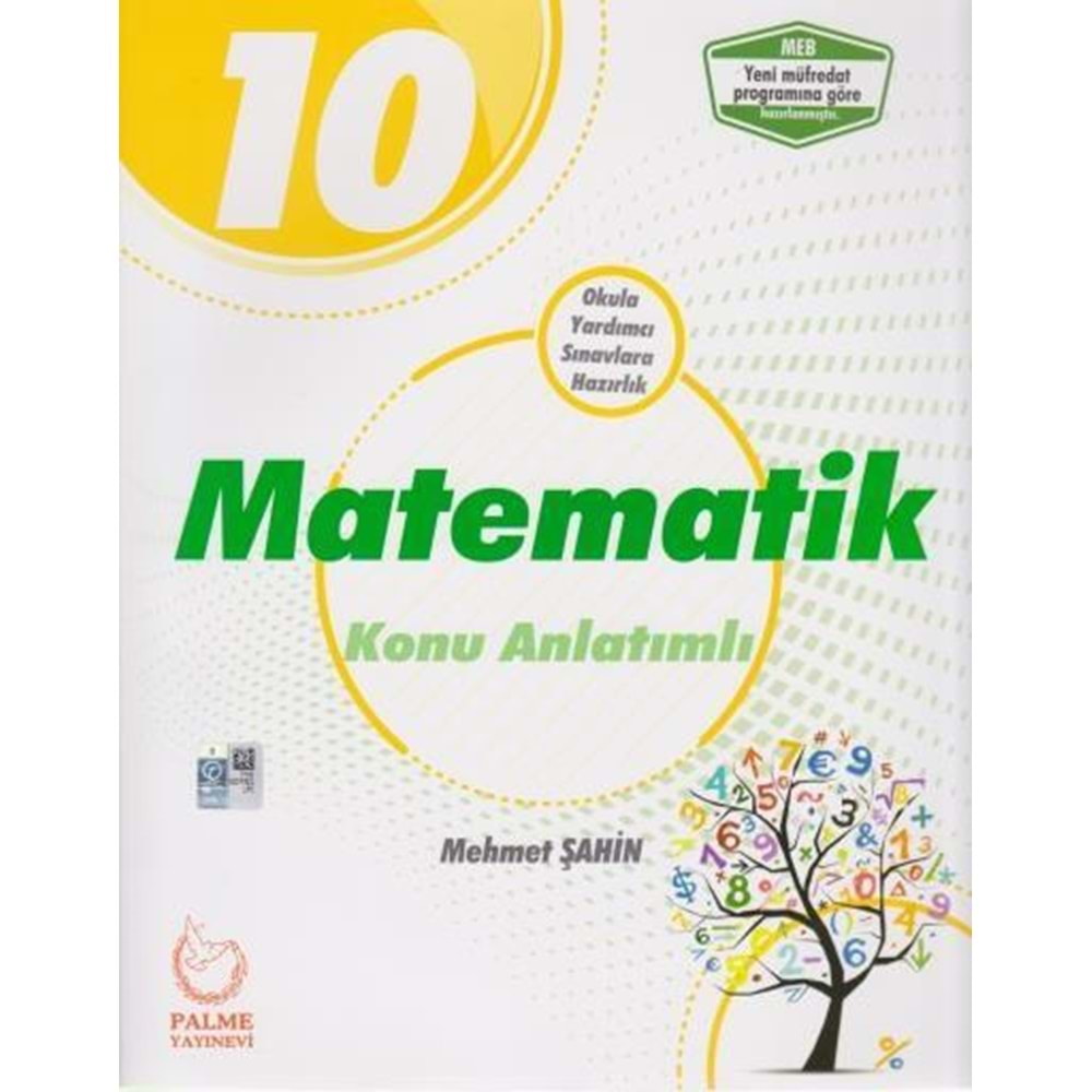 Palme 10. Sınıf Matematik Konu Anlatımlı