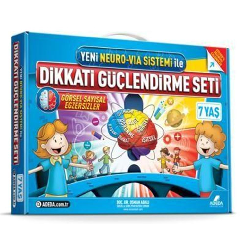 Dikkati Güçlendirme Seti Plus 7 Yaş Yeni Neuro Via Sistemi İle