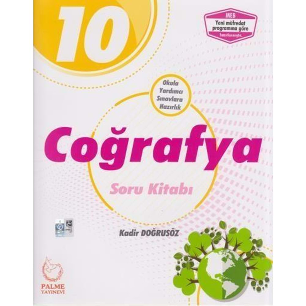 Palme 10. Sınıf Coğrafya Soru Kitabı