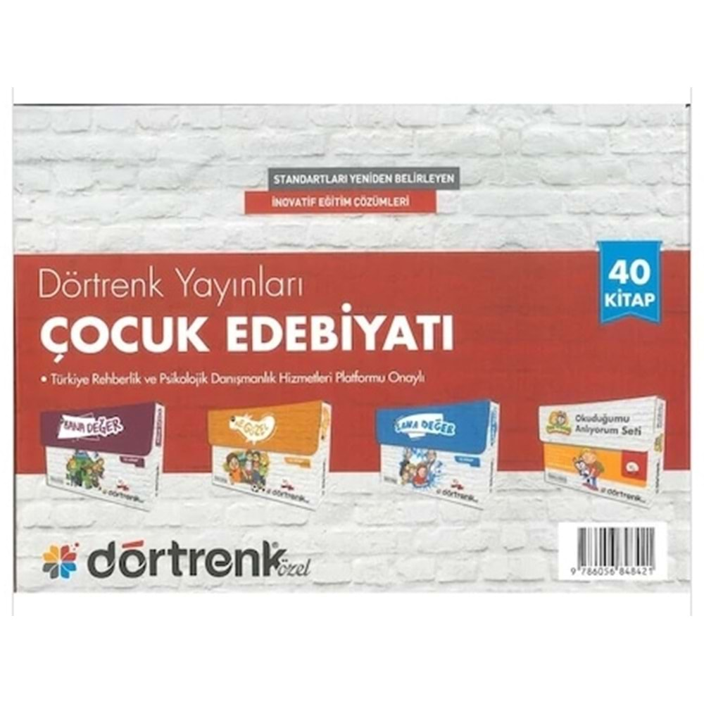 Dörtrenk Yayınları Kitaplık Çocuk Edebiyatı 40 kitap