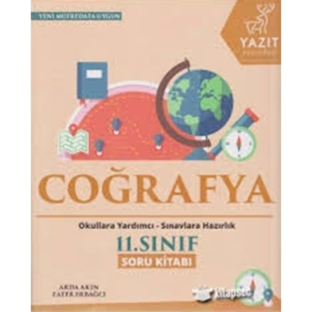 Yazıt 11. Sınıf Coğrafya Soru Kitabı-YENİ