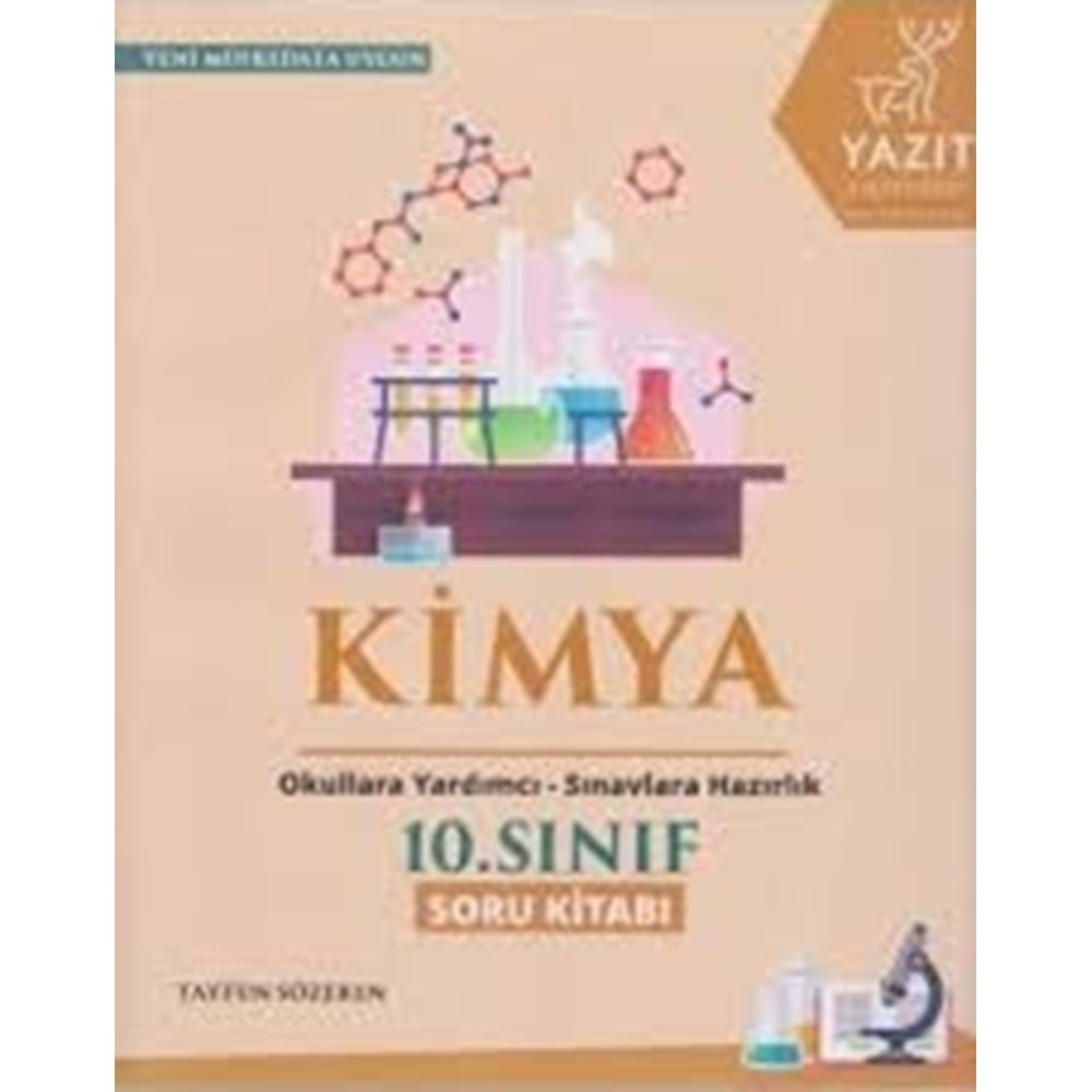 Yazıt 10. Sınıf Kimya Soru Bankası-Yeni