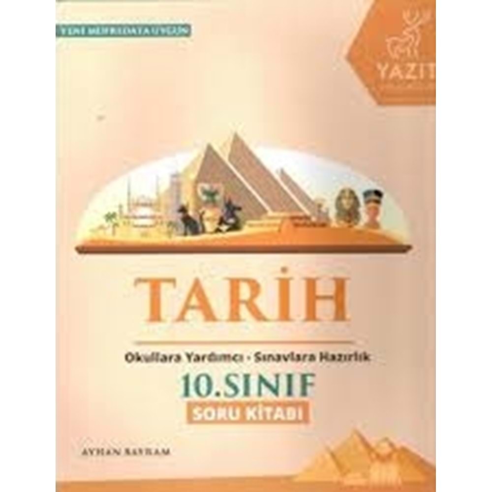 Yazıt 10. Sınıf Tarih Soru Kitabı-YENİ