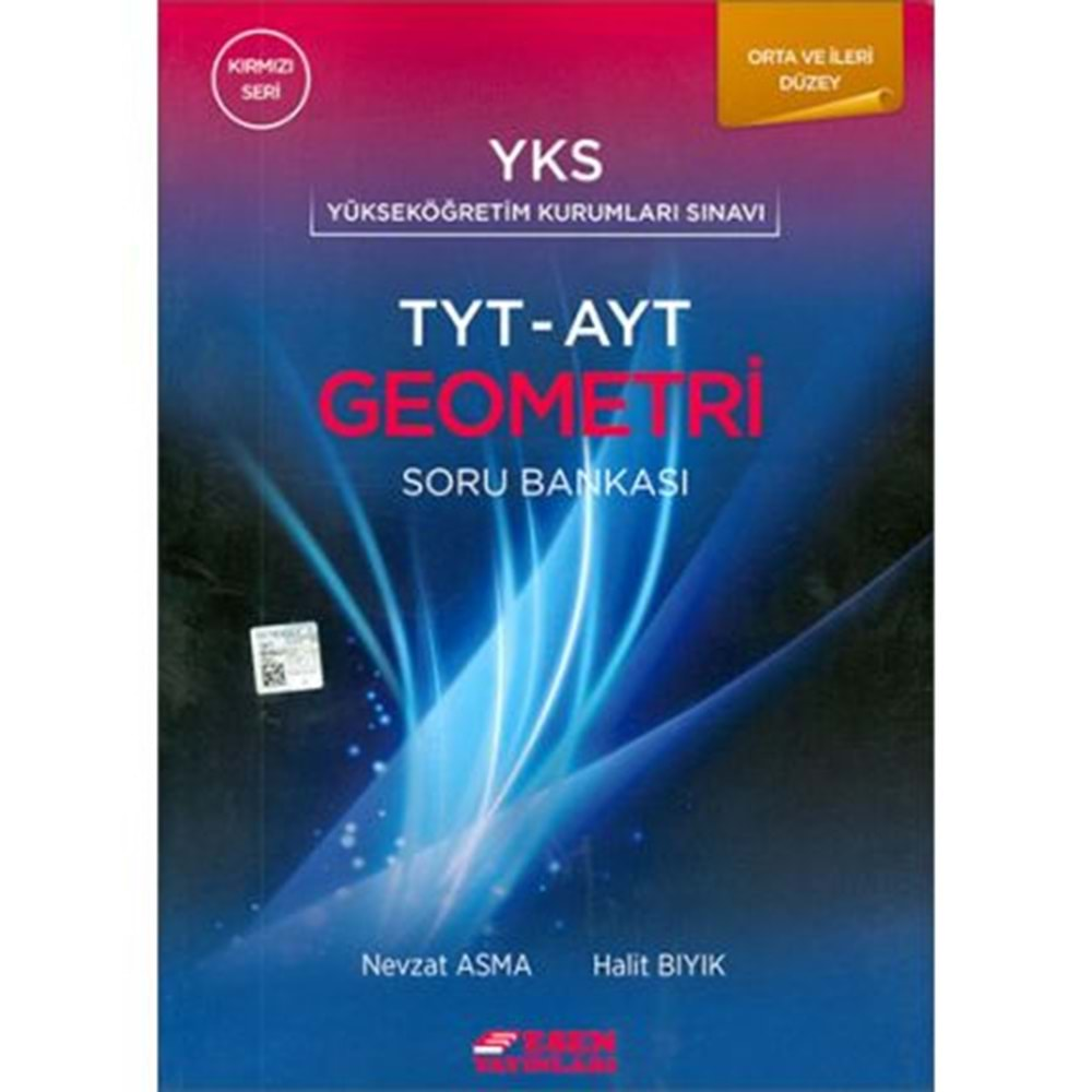 Esen TYT AYT Geometri Soru Bankası Orta ve İleri Düzey (Kırmızı Seri)