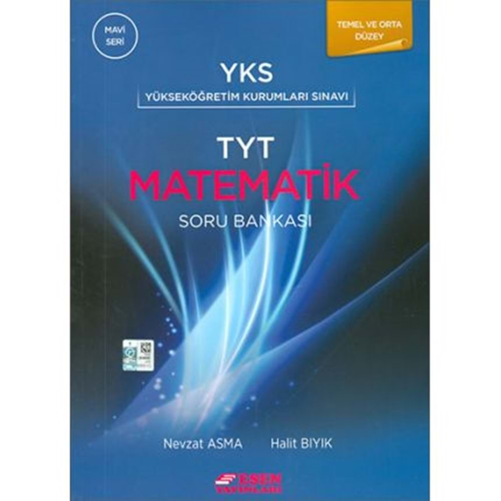 Esen TYT Matematik Soru Bankası Temel ve Orta Düzey (Mavi Seri)