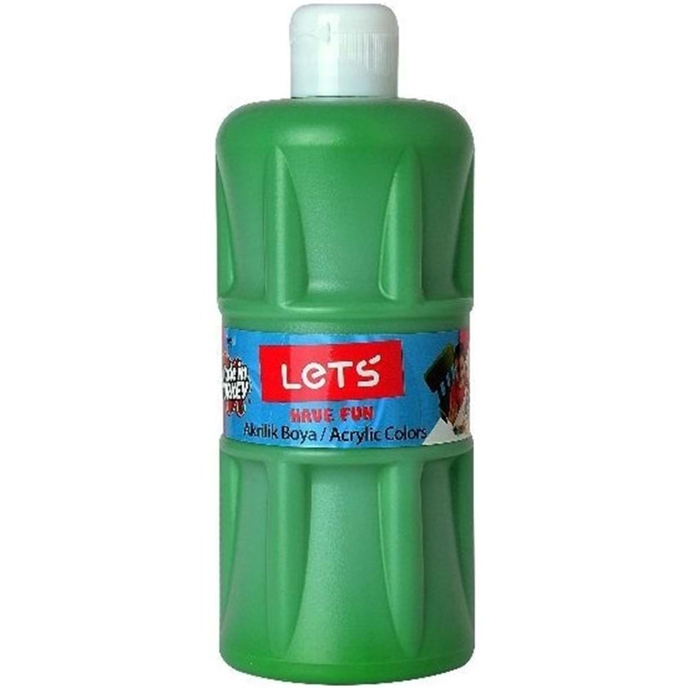 Let'S Akrilik Boya Yeşil 500Ml