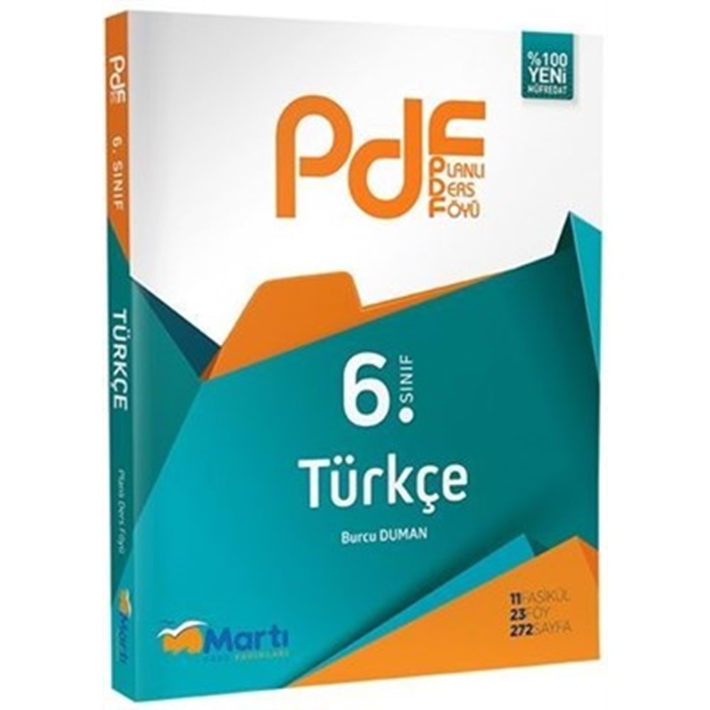 6. Sınıf Türkçe Pdf Planlı Ders Föyü