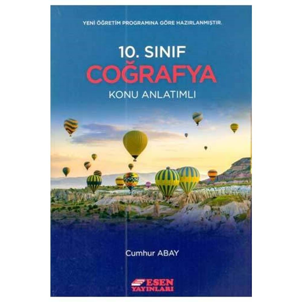 10.Sınıf Coğrafya Konu Anlatım