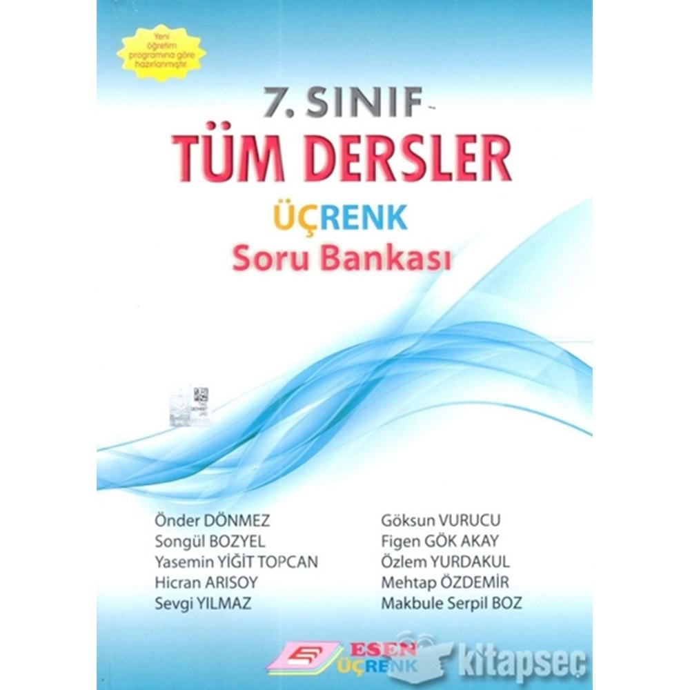 Üçrenk 7. Sınıf Tüm Dersler Soru Bankası