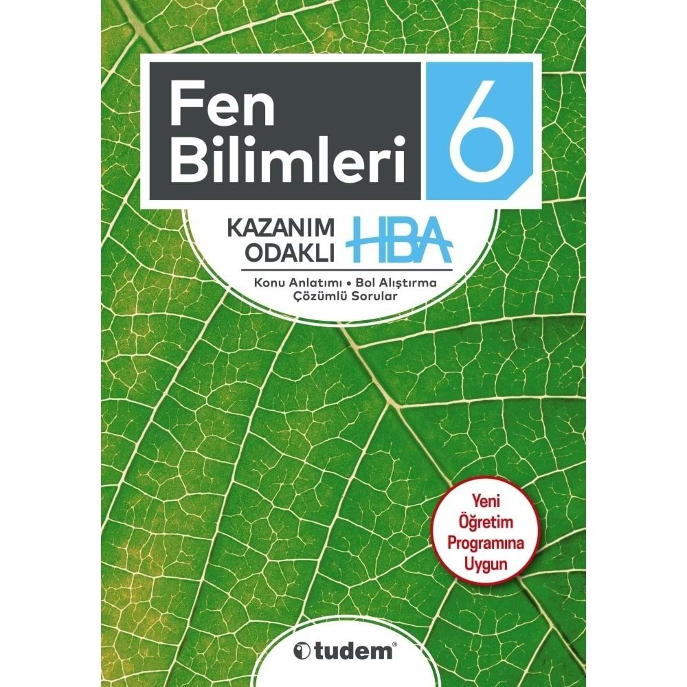 6.Sınıf Fen Bilimleri Kazanım Odaklı HBA