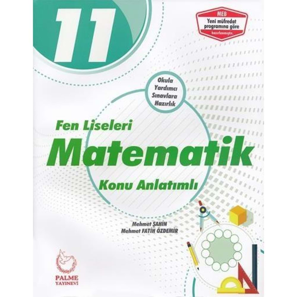 Palme 11. Sınıf Fen Liseleri Matematik Konu Anlatımlı