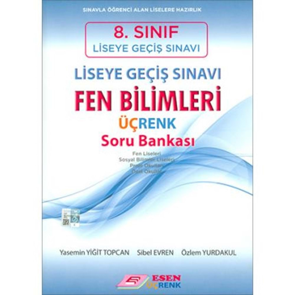 Üçrenk 8.Sınıf LGS Fen Bilimleri Soru Bankası (2019 LGS)