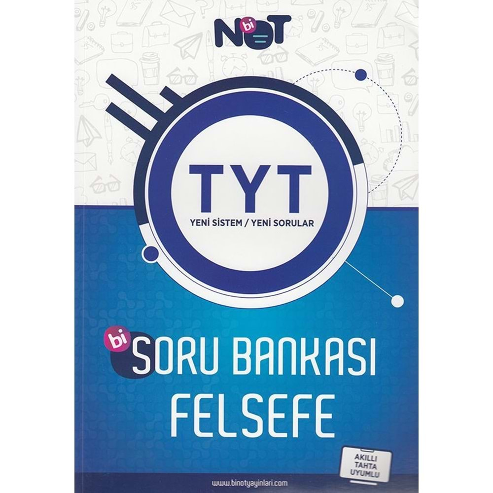 Binot Yayınları TYT Felsefe Soru Bankası