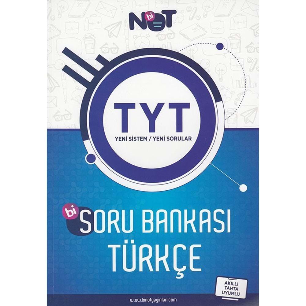 Binot Yayınları TYT Türkçe Soru Bankası