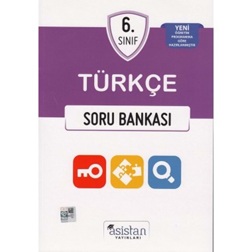 Asistan Yayınları 6. Sınıf Türkçe Soru Bankası