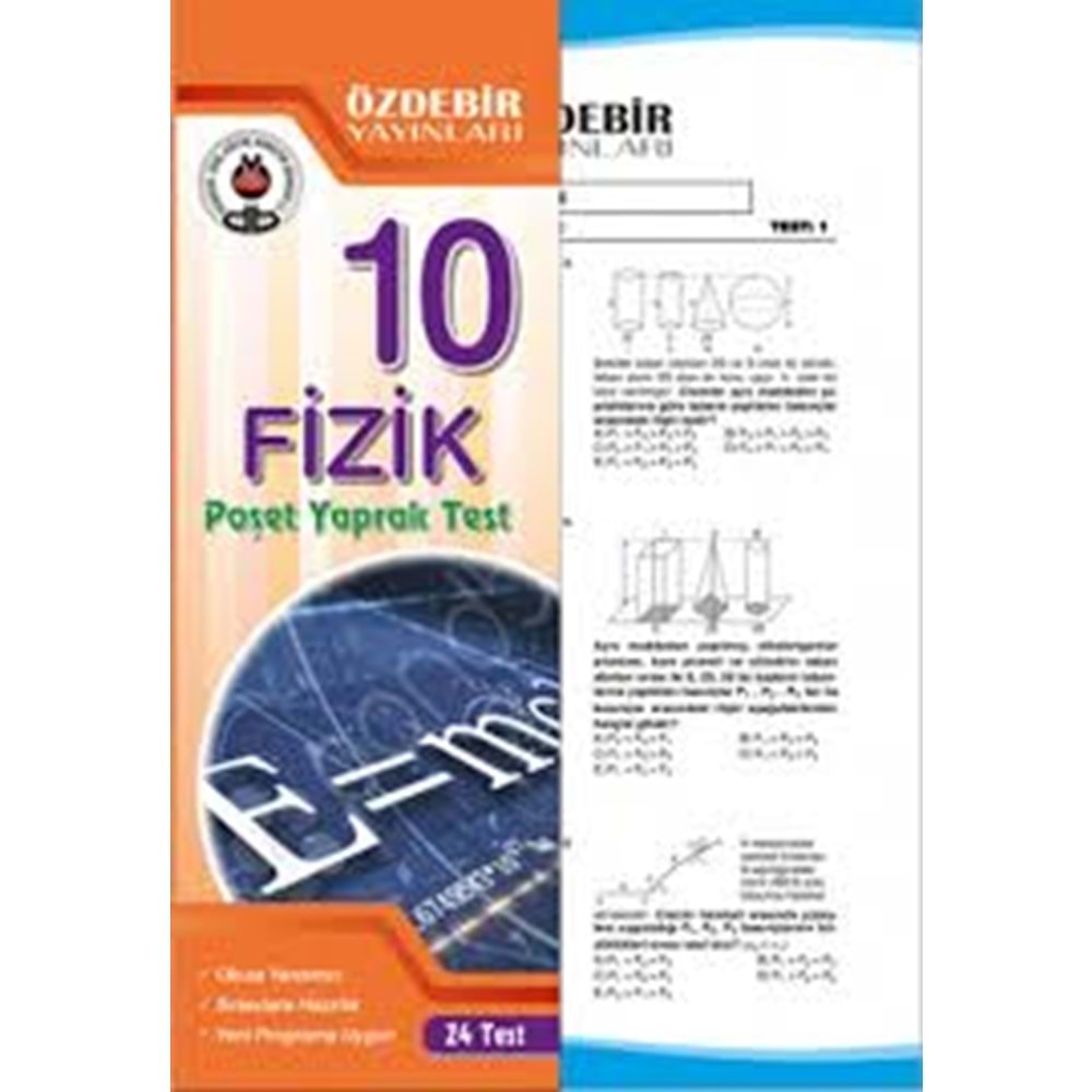 ÖZDEBİR 10. Sınıf Fizik Yaprak Test