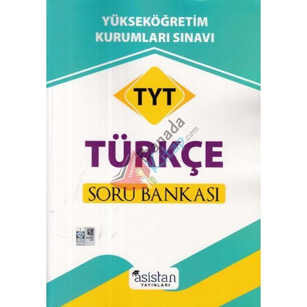 Asistan YKS 1.Oturum TYT Türkçe Soru Bankası