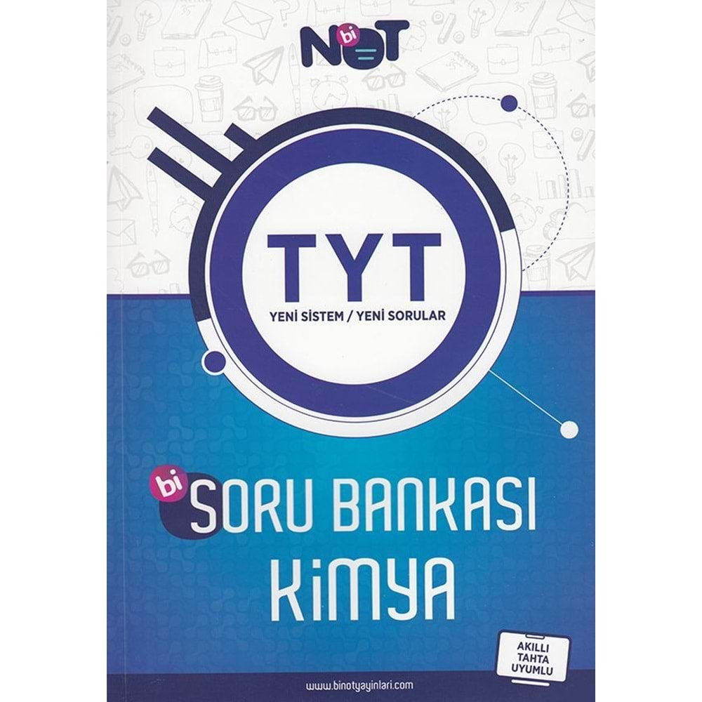 Binot Yayınları TYT Kimya Bi Soru Bankası