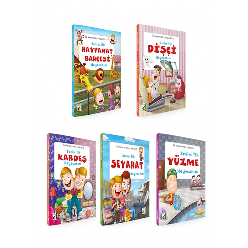 Benim İlk Heyecanlarım Serisi 5 Kitap Takım