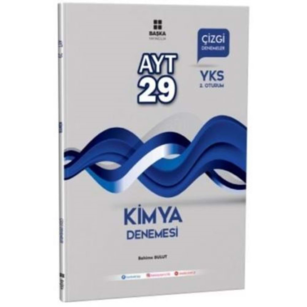 Başka AYT Kimya 29 Çizgi Denemeler