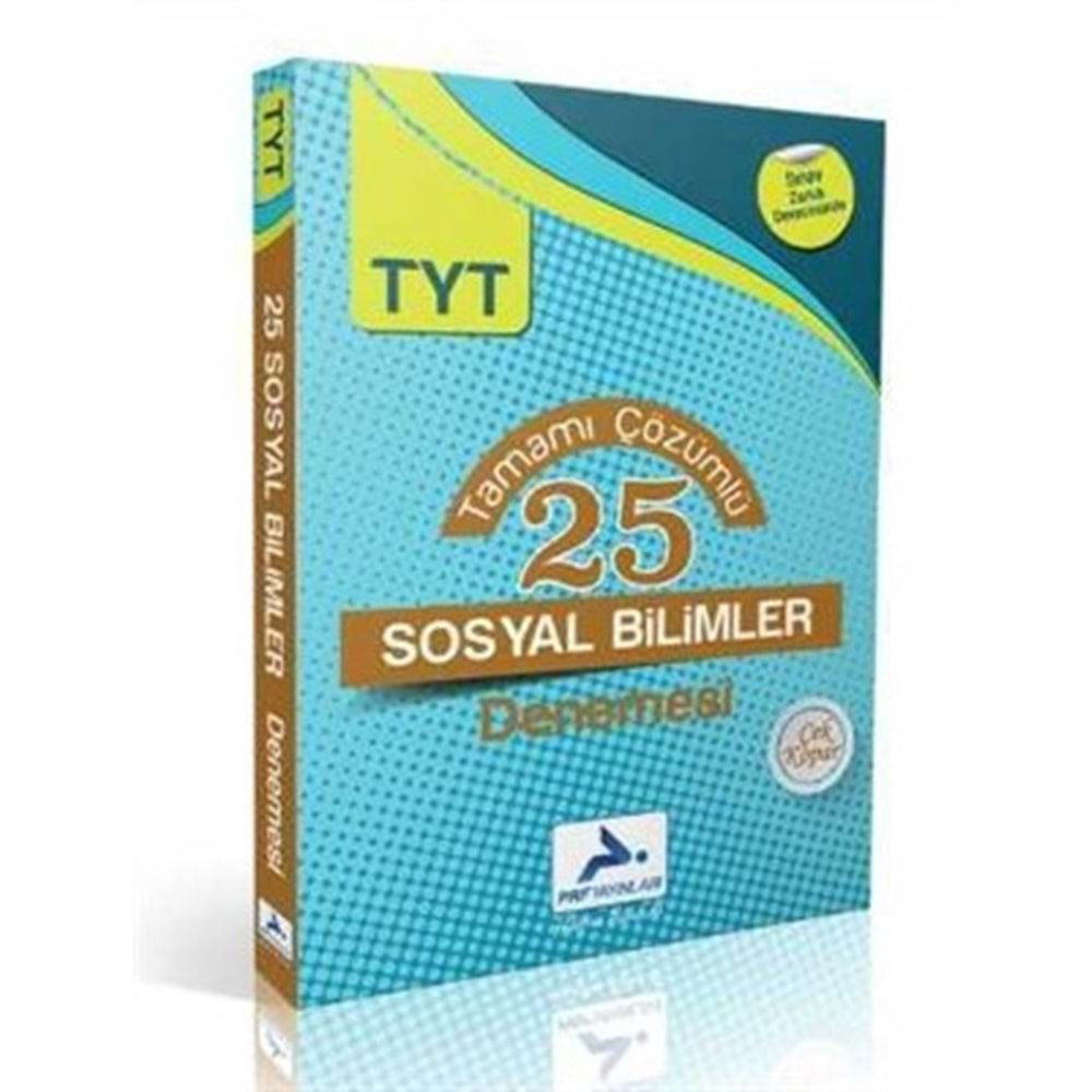 Prf TYT Sosyal Bilimler Tamamı Çözümlü 25 Denemesi