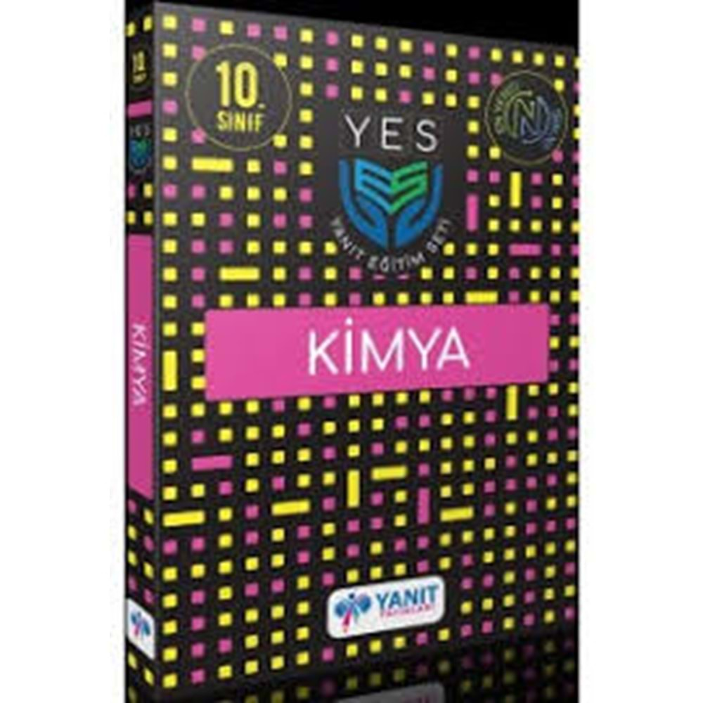 Yanıt Yayınları 10.Sınıf Yes Serisi Kimya