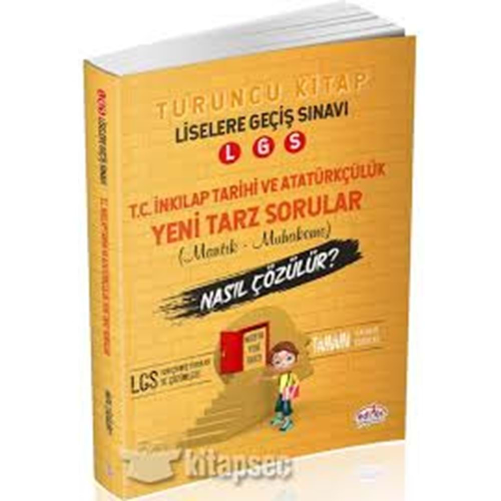 Editör Yayınevi LGS İnkilap Tarihi ve Atatürkçülük Mantık Muhakeme Soruları